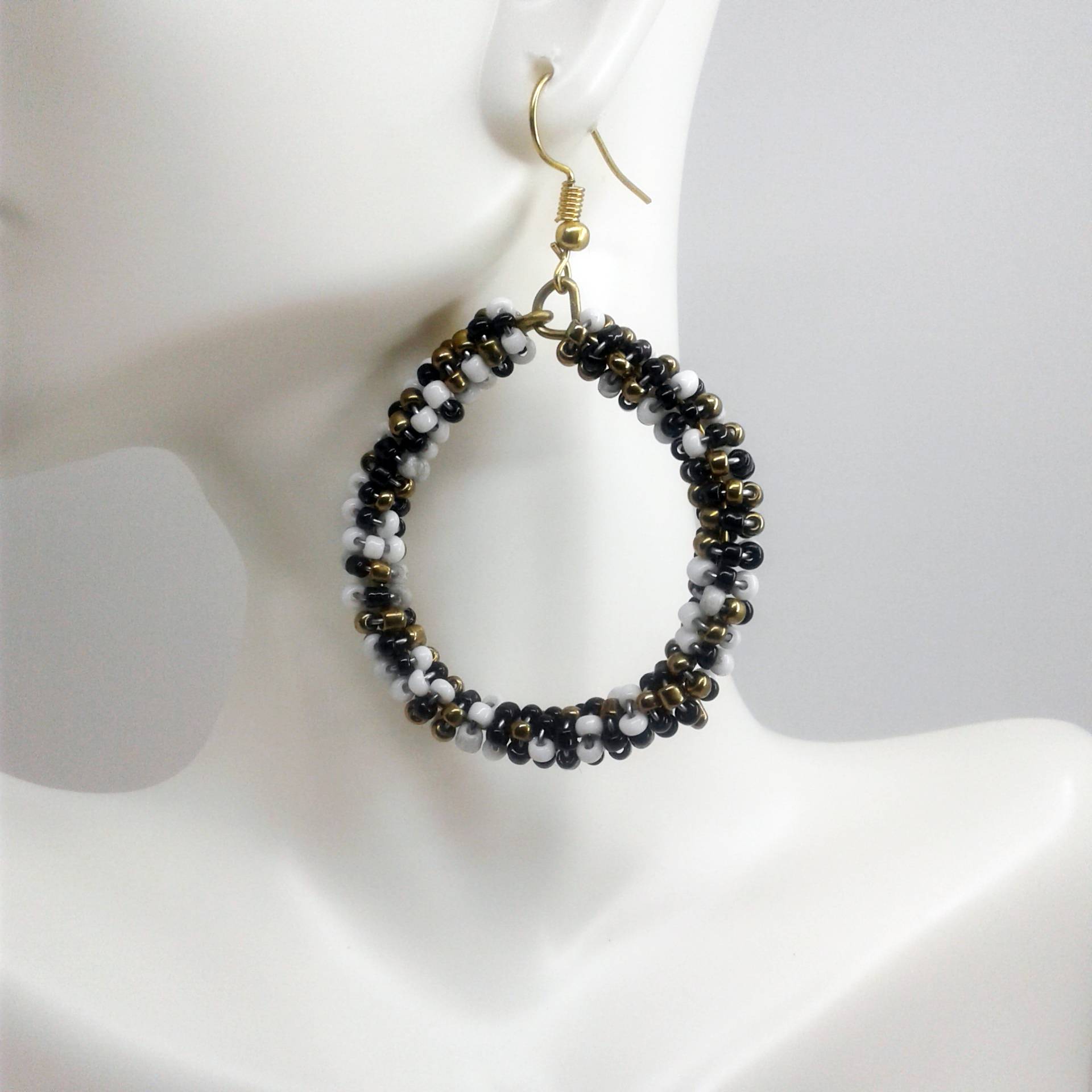 Small Beaded Hoop Earrings | Hoops | Accessorize ROI